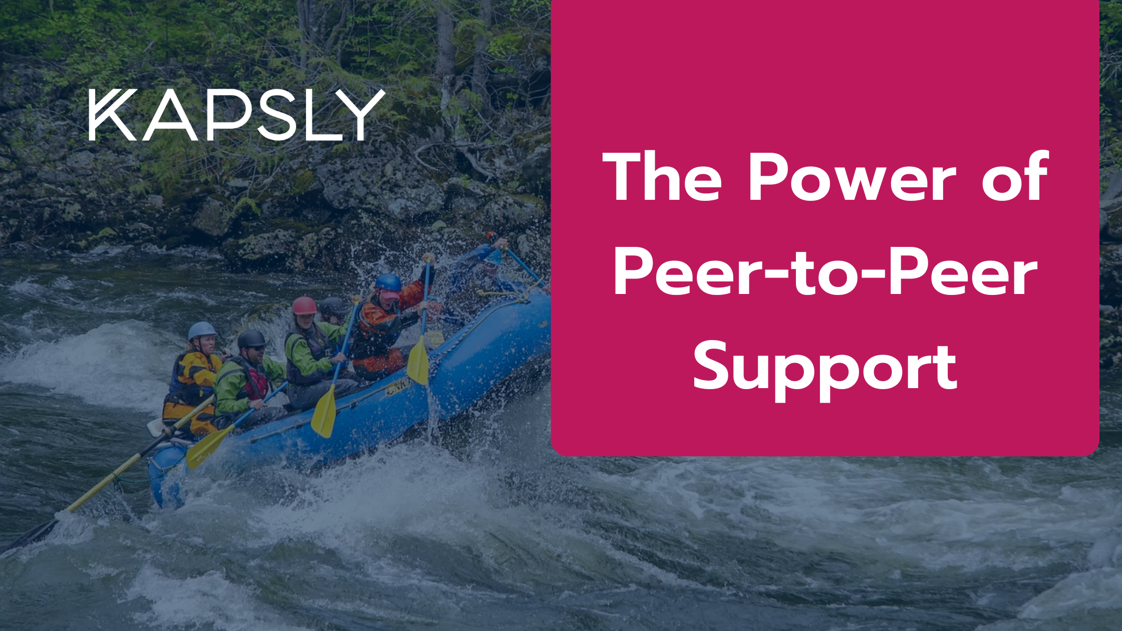 the power of peer-to-peer support